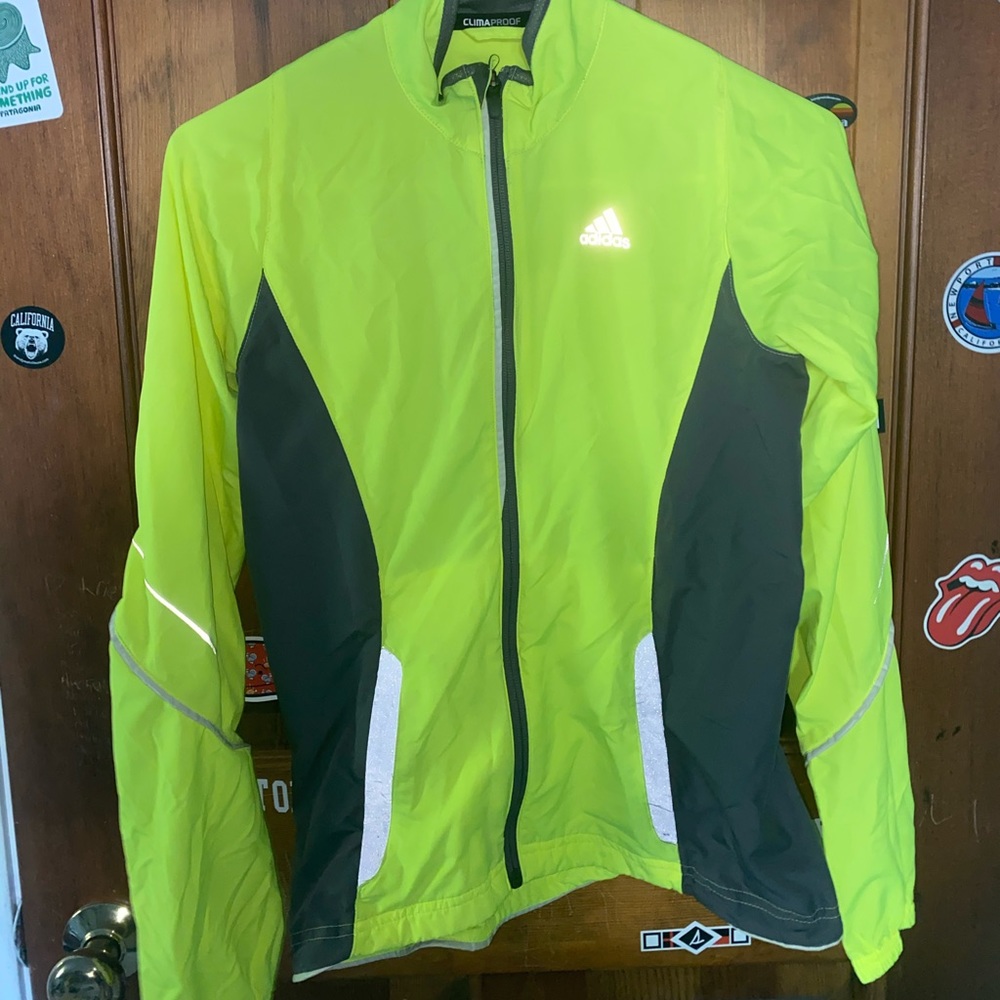 reflective adidas jacket
